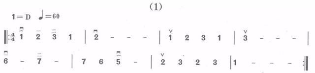 二胡D調(diào)把位練習(xí)與簡(jiǎn)譜大全