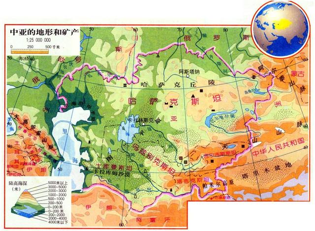 哈薩克斯坦：世界上最大的內(nèi)陸國(guó)家，擁有連接?xùn)|西的地理位置