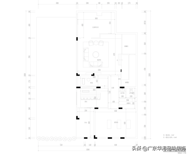 680平別墅，原木色酒窖+豪華軟裝，滿眼皆是高級輕奢