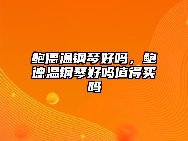 鮑德溫鋼琴好嗎，鮑德溫鋼琴好嗎值得買嗎