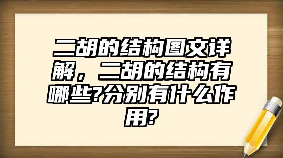 二胡的結構圖文詳解，二胡的結構有哪些?分別有什么作用?