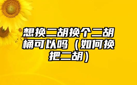 想換二胡換個(gè)二胡桶可以嗎（如何換把二胡）