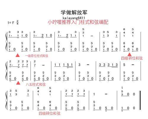 鋼琴譜《歡樂頌》《學做解放軍》《萬水千山總是情》《想見你》