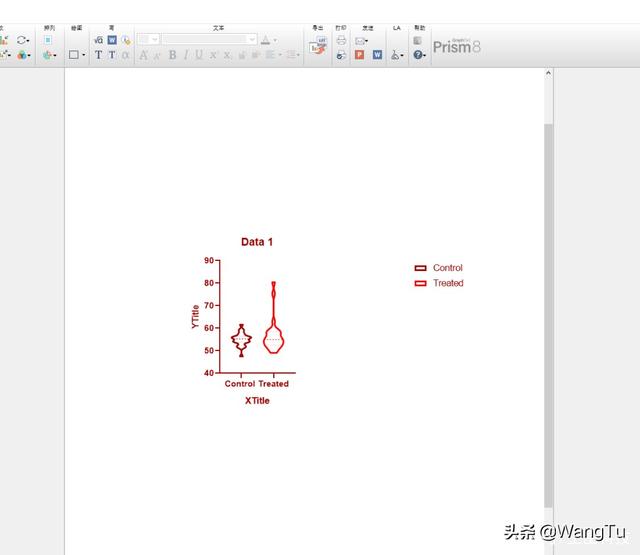 GraphPad Prism如何繪制小提琴圖