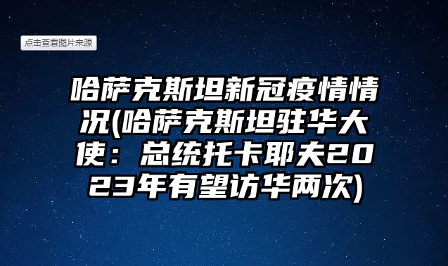 哈薩克斯坦新冠疫情情況(哈薩克斯坦駐華大使：總統托卡耶夫2023年有望訪華兩次)