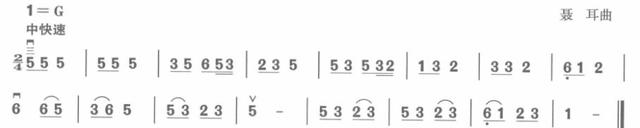 二胡G調（5. 2弦）把位技巧要點與練習簡譜