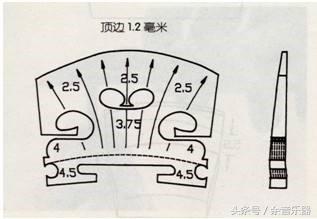 怎樣選對適合你的小提琴的琴碼，小提琴琴碼的標準尺寸及打磨