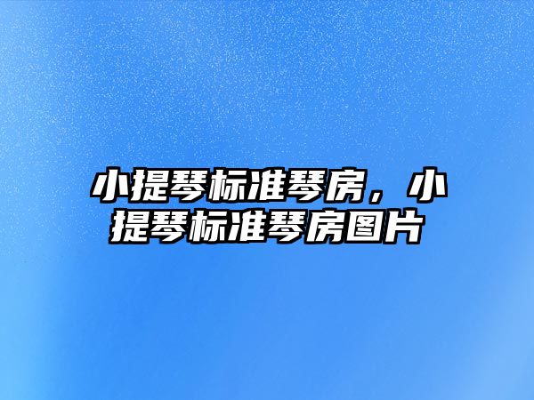 小提琴標準琴房，小提琴標準琴房圖片