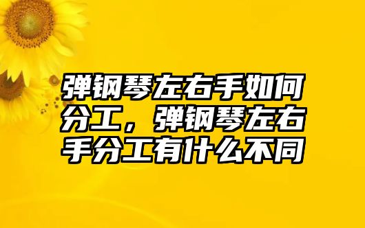 彈鋼琴左右手如何分工，彈鋼琴左右手分工有什么不同