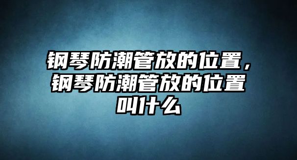 鋼琴防潮管放的位置，鋼琴防潮管放的位置叫什么