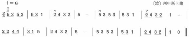 二胡G調（5. 2弦）把位技巧要點與練習簡譜