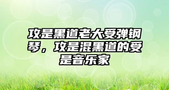 攻是黑道老大受彈鋼琴，攻是混黑道的受是音樂家