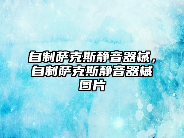 自制薩克斯靜音器械，自制薩克斯靜音器械圖片