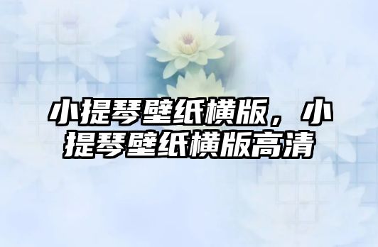 小提琴壁紙橫版，小提琴壁紙橫版高清