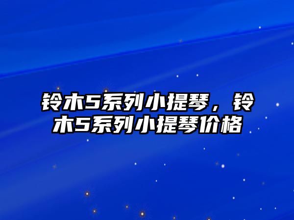 鈴木5系列小提琴，鈴木5系列小提琴價格