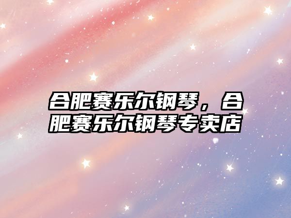 合肥賽樂爾鋼琴，合肥賽樂爾鋼琴專賣店