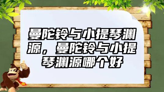 曼陀鈴與小提琴淵源，曼陀鈴與小提琴淵源哪個好