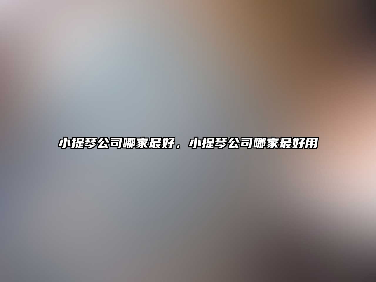 小提琴公司哪家最好，小提琴公司哪家最好用