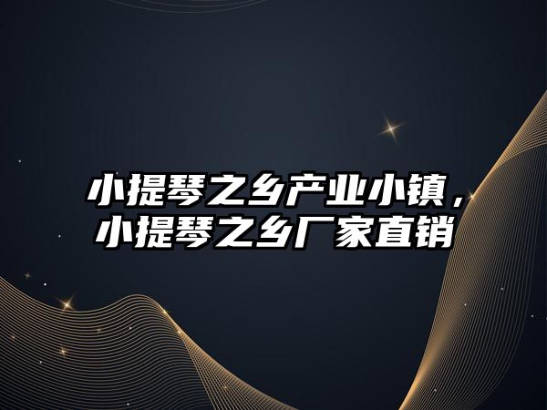 小提琴之鄉產業小鎮，小提琴之鄉廠家直銷