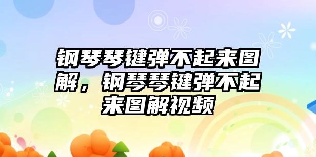 鋼琴琴鍵彈不起來圖解，鋼琴琴鍵彈不起來圖解視頻